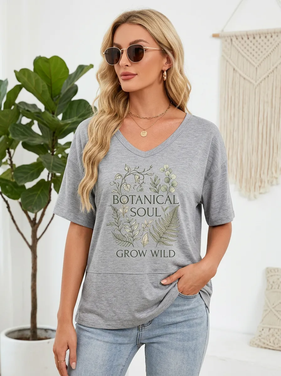 Botanical Soul Grow T-Shirt Classic