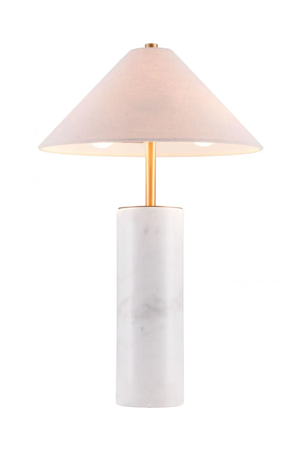 Modern Marble Brass Table Lamp