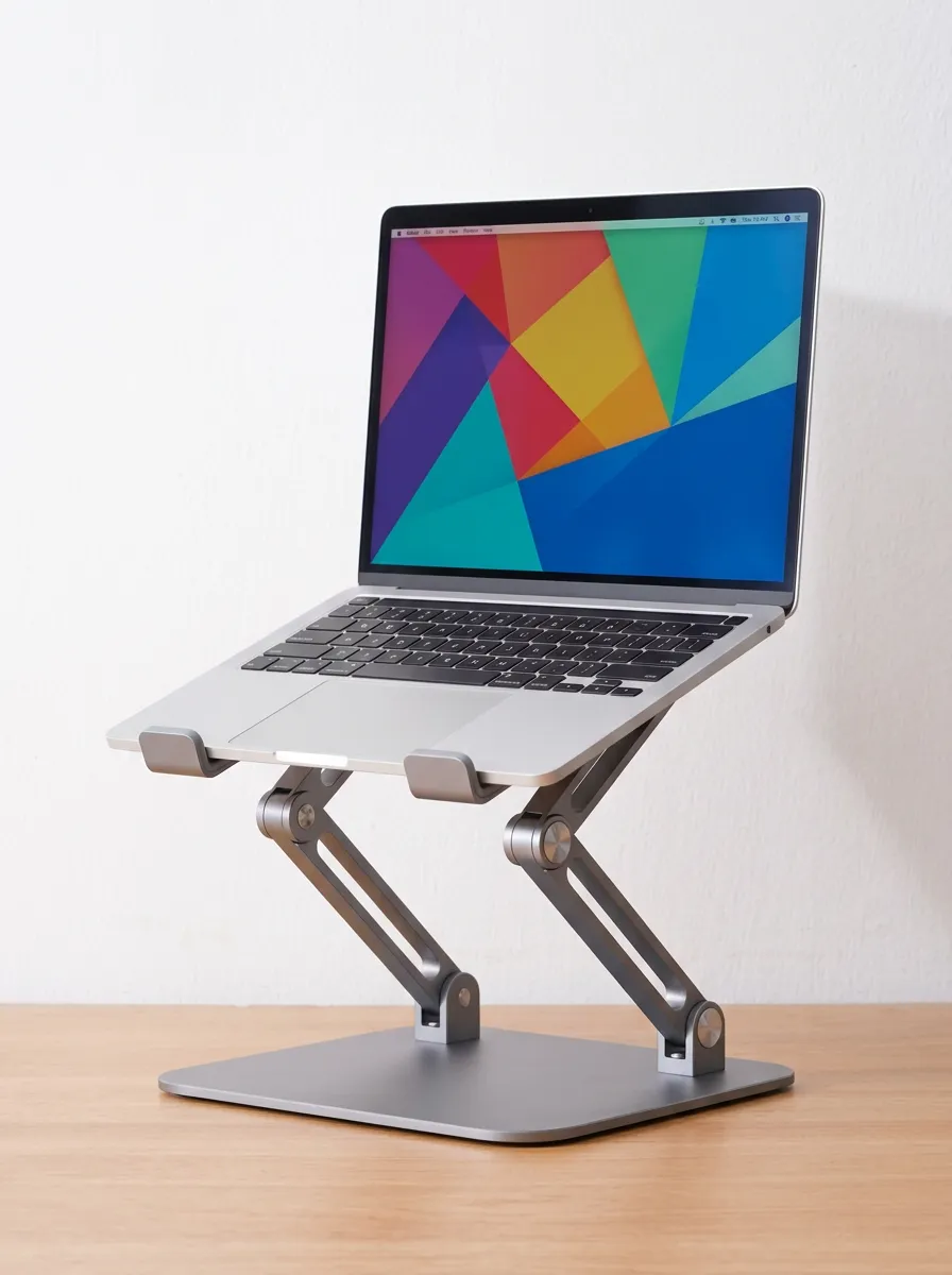 Ergonomic Adjustable Aluminum Laptop Stand