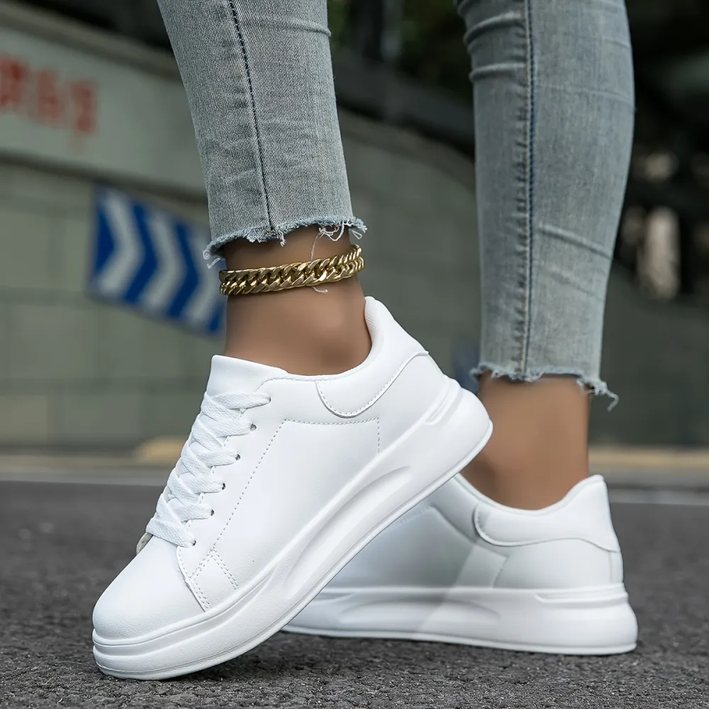 Platform Low Soft Sole Skate Sneakers