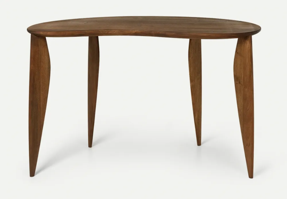 Refined Walnut-Wood Desk