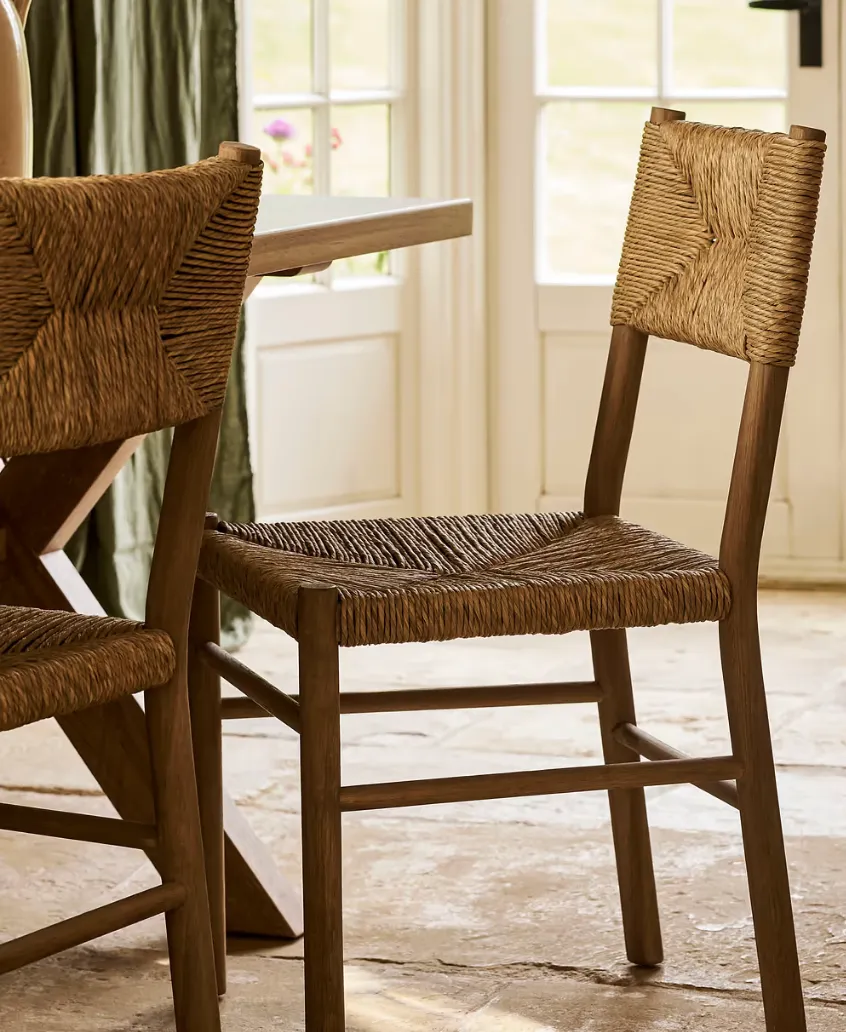 Curved Oak Chair