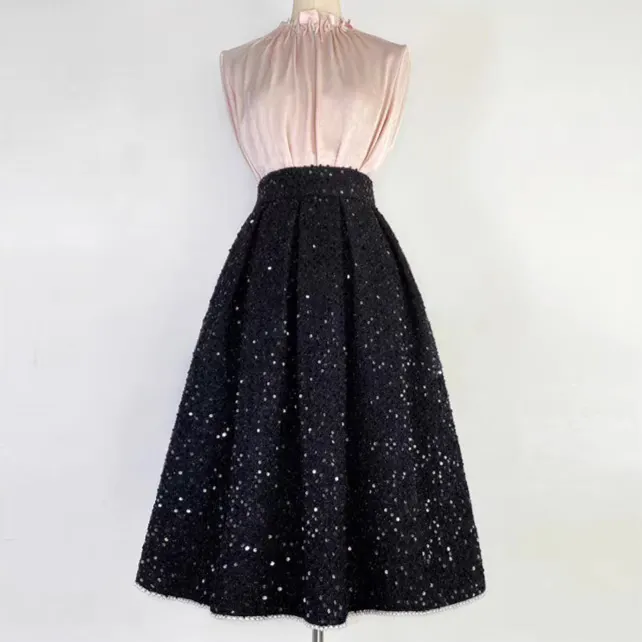 Fresh Light Everyday Casual Wool Skirt