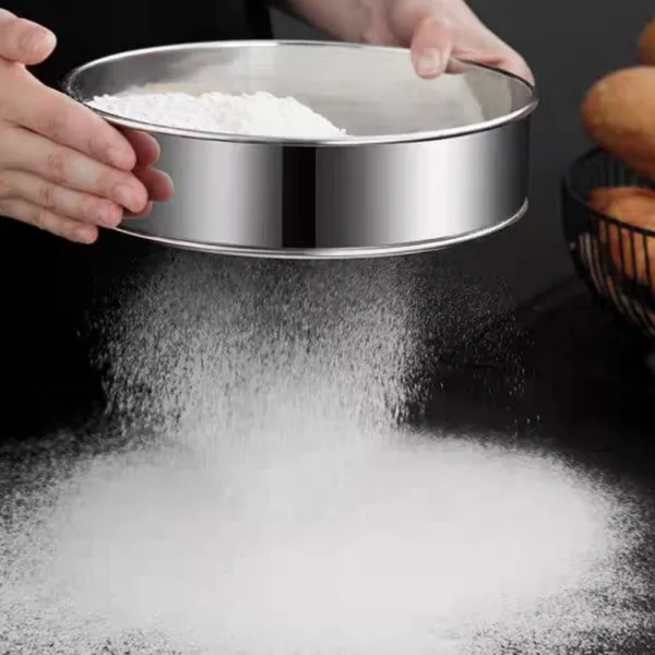 Stainless Steel Round Flour Sifter