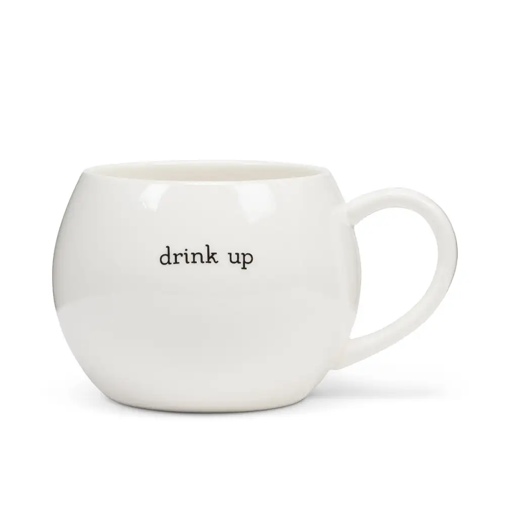 Beverage Message Stoneware Mug