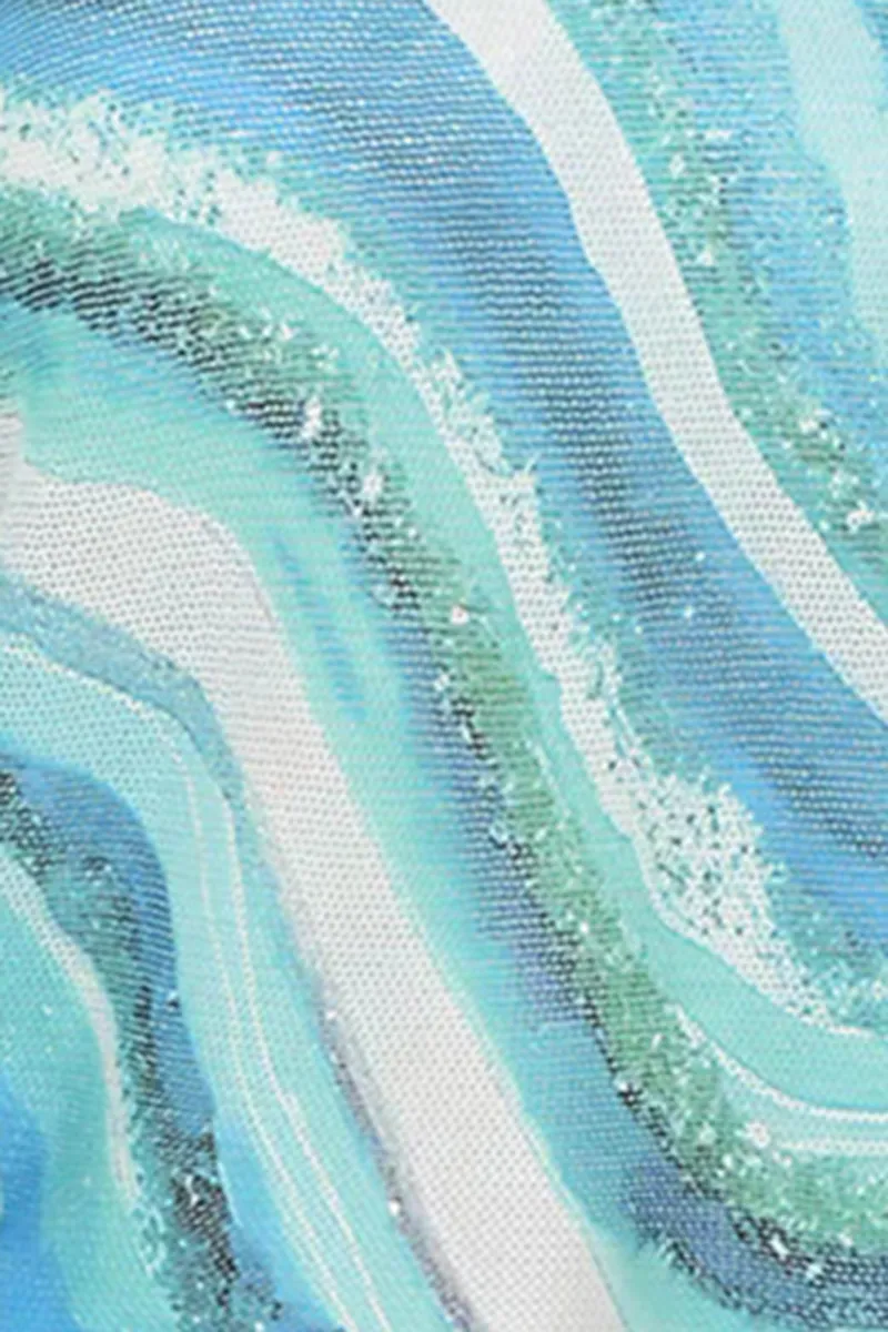 Ombre Waves Lightweight Sweater