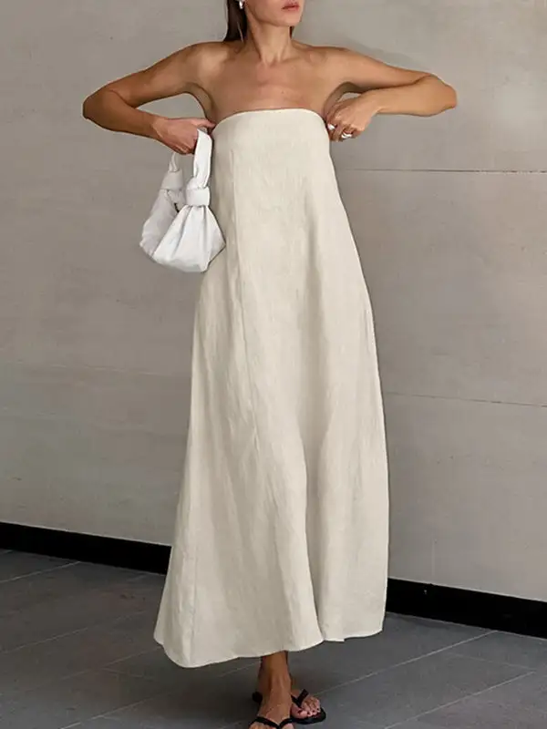 Elasticity Everyday Flowing Dress