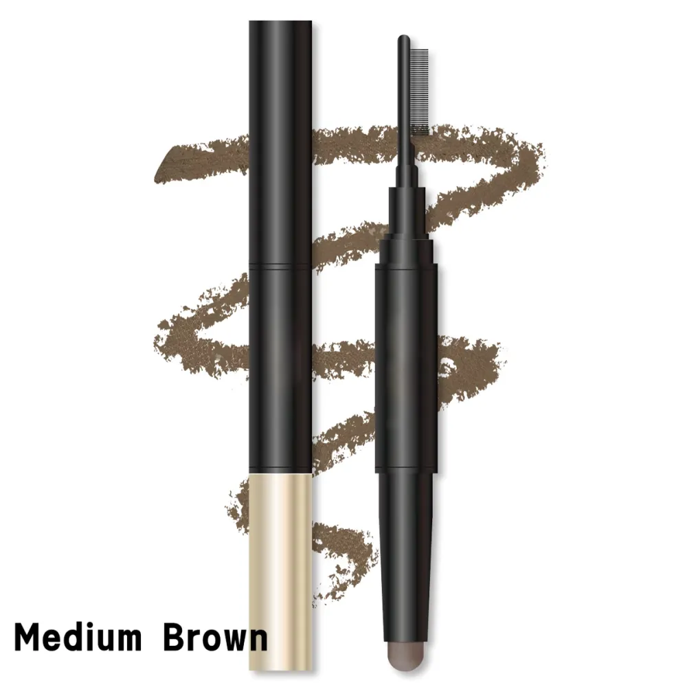 Dual-End Waterproof Brow Pencil