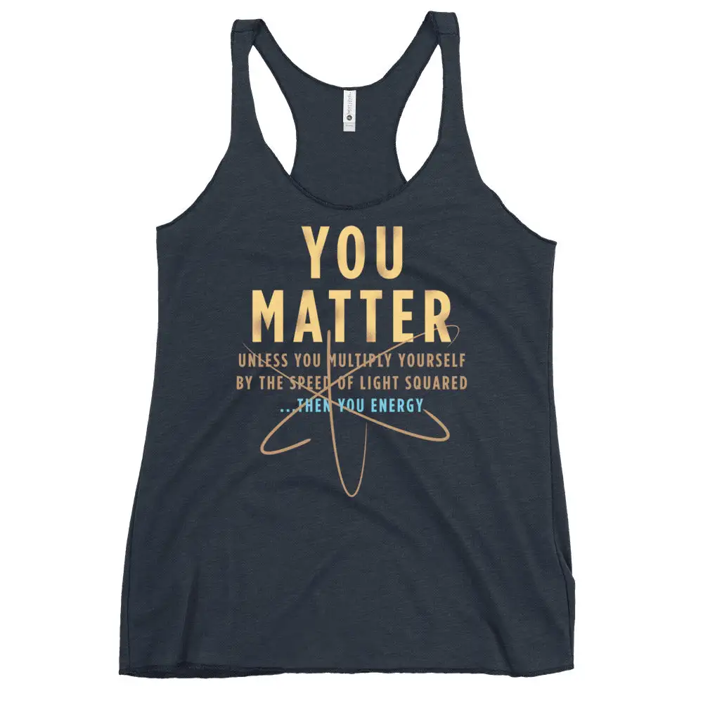 Simple Textured Print Racerback Tank Top