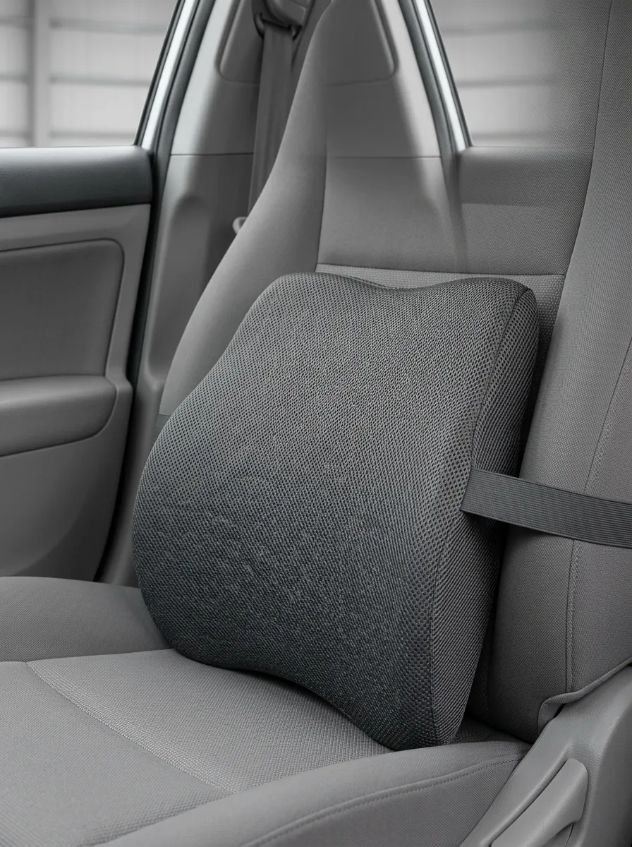 Balanced Memory Foam Ergonomic Lumbar Support Cushion
