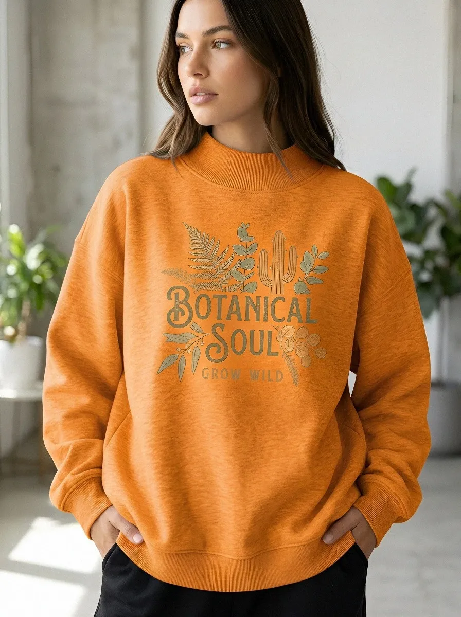 Botanical Soul Cactus Sweatshirt