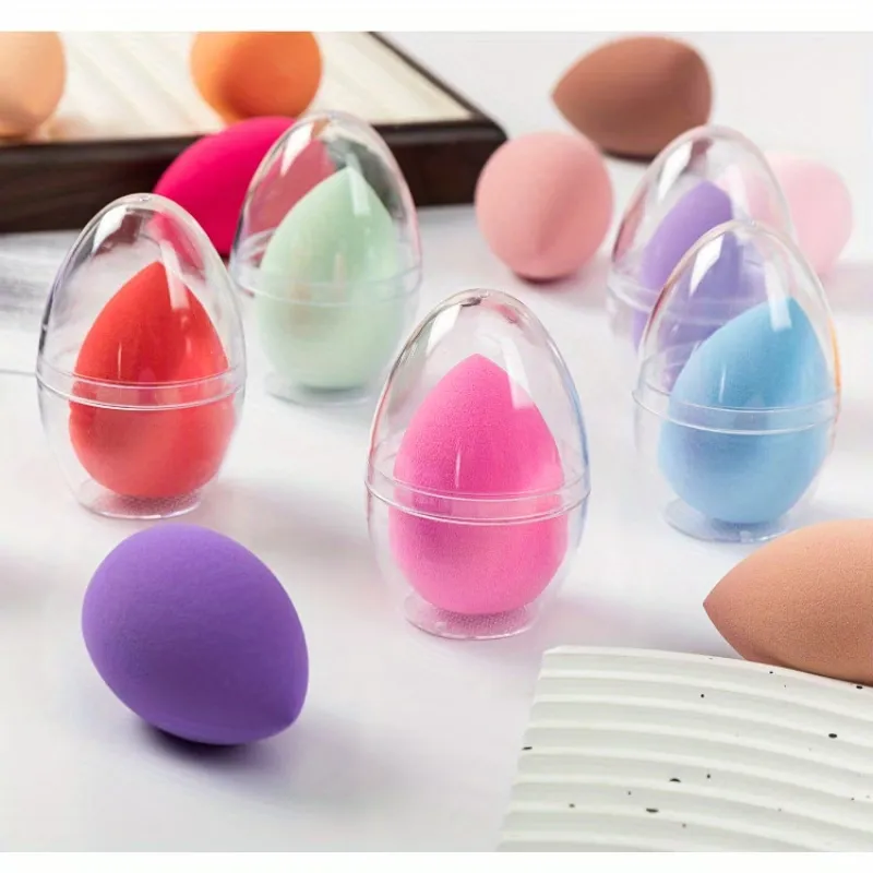 2 Pcs Protective Case Beauty Sponges