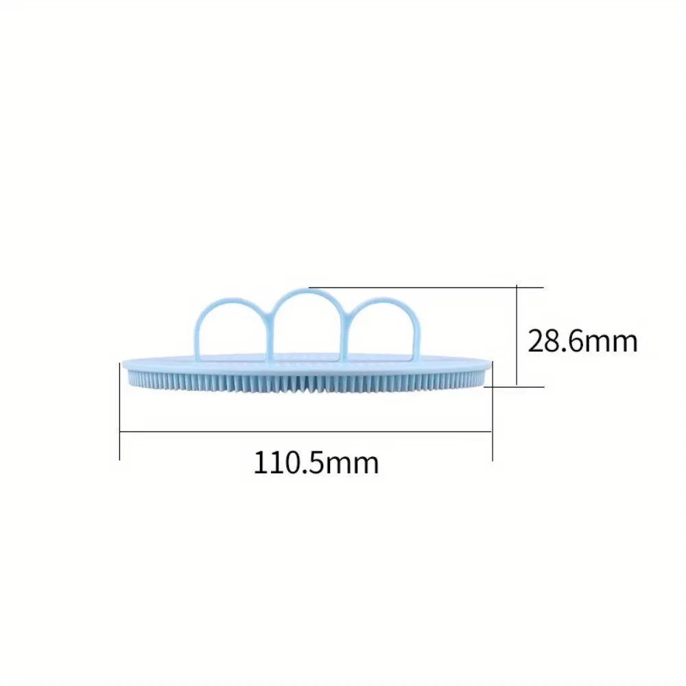 2 Pcs Silicone Body Scrubber
