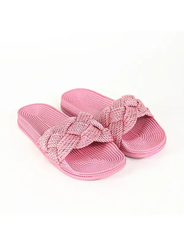 Woven Women's Flat Sandals