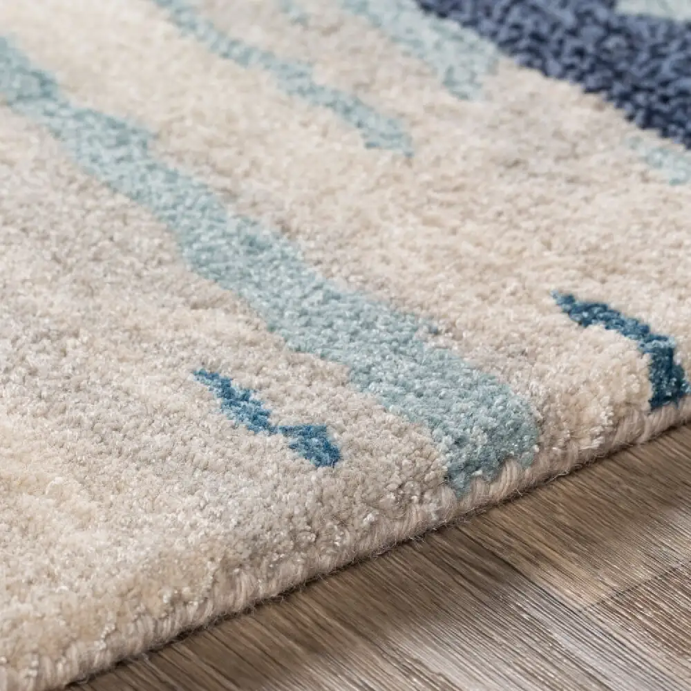 Viscose Wool Blend Carpet