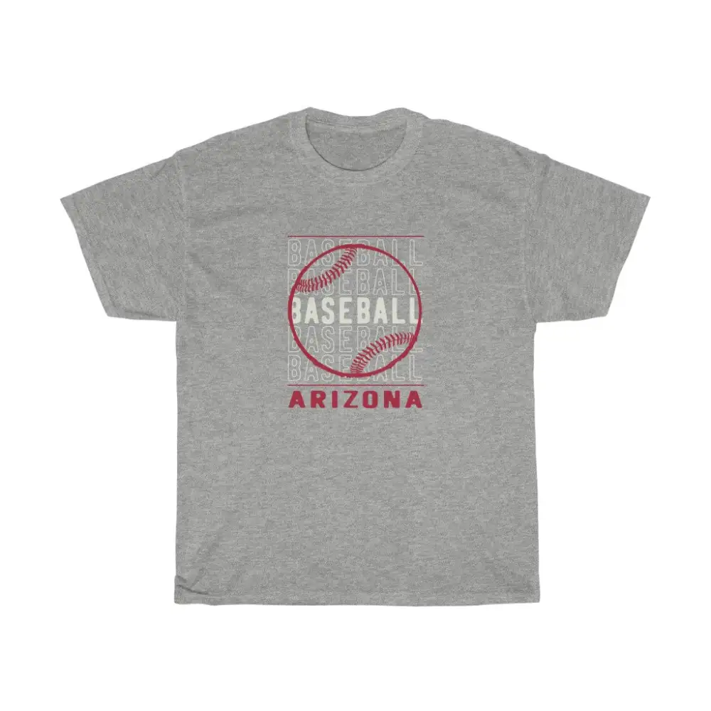 Baseball Arizona with Baseball Graphic T-Shirt