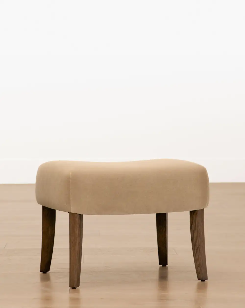 Architectural Wood Ottoman