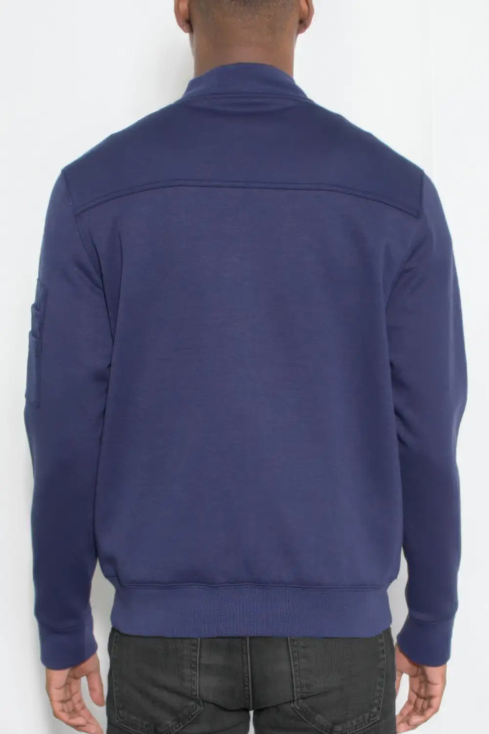 Cotton Zip Up Lightweight Jacket