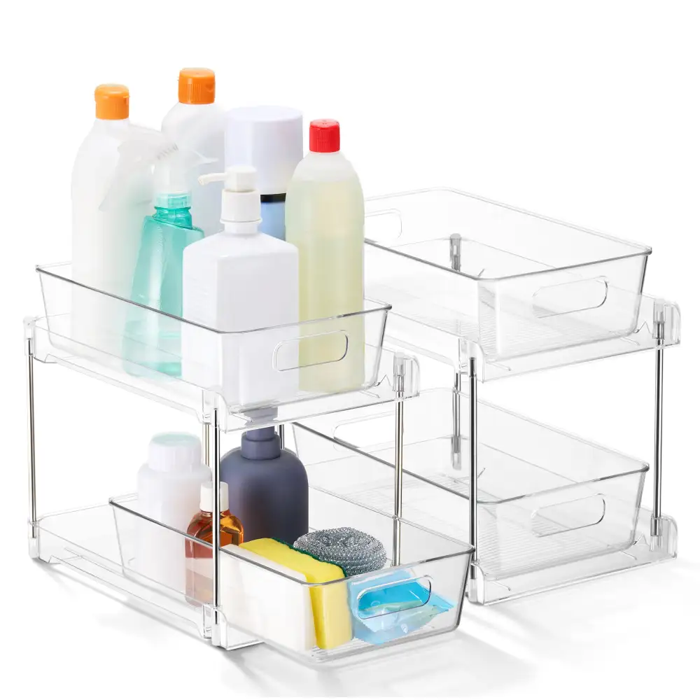 Tier Pull Out Cleaning Organizers