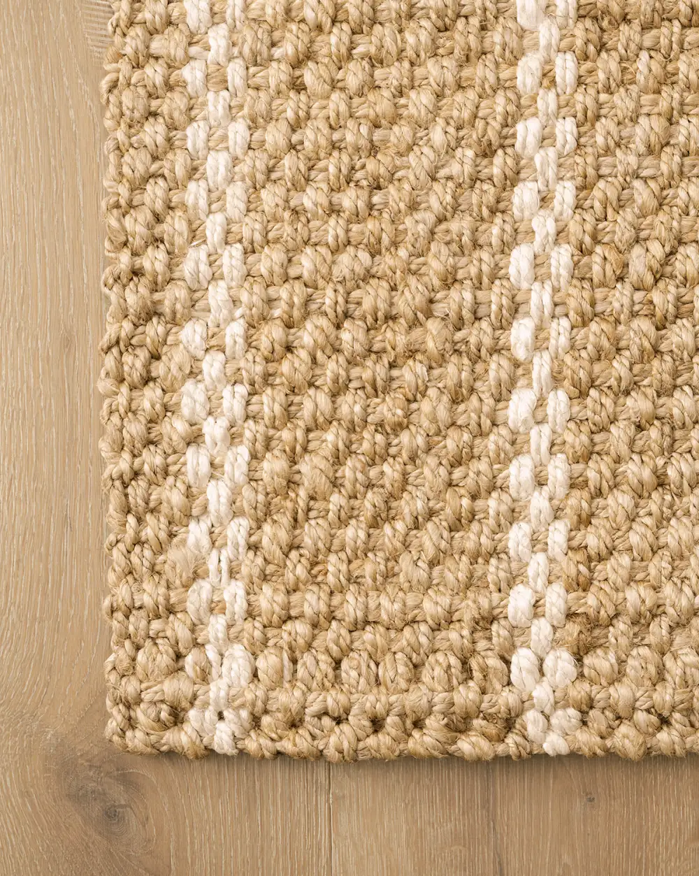 Striped Handwoven Jute Area Rug