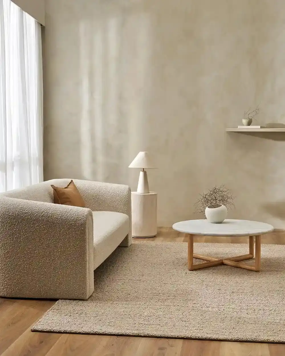 Wool Handwoven Contemporary Decorative Area Rug