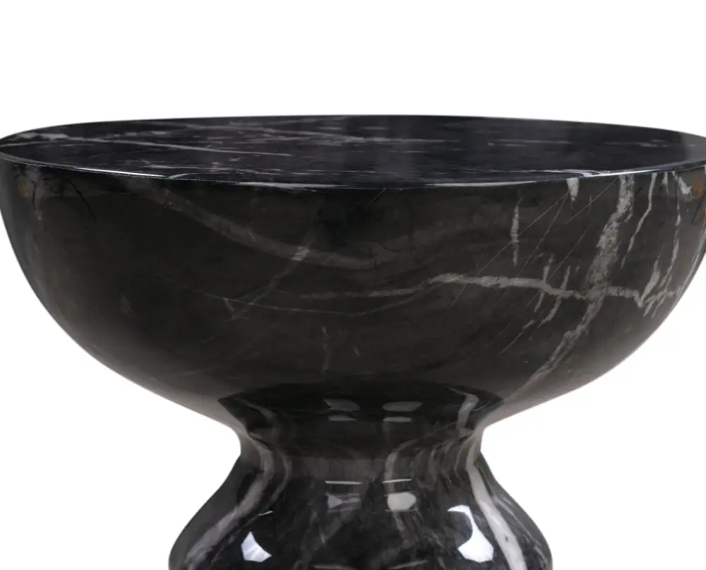 Modern Retro Marble Concrete Side Table