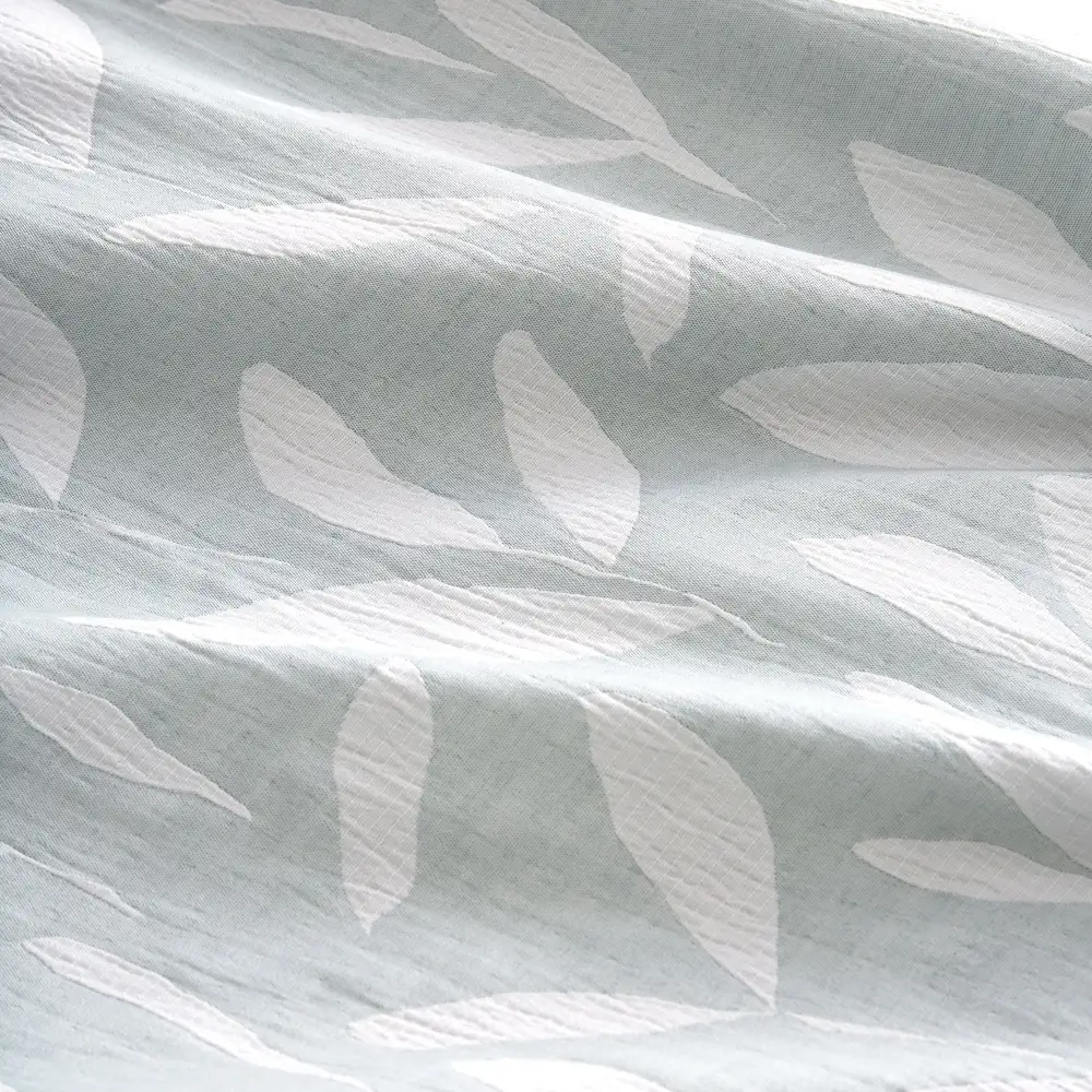 Reversible Leaf Duvet Cover Set