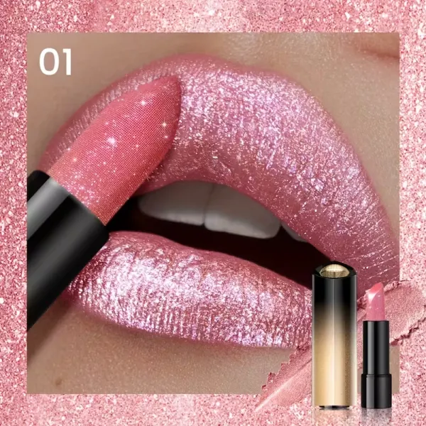 Shiny Metallic Lipstick