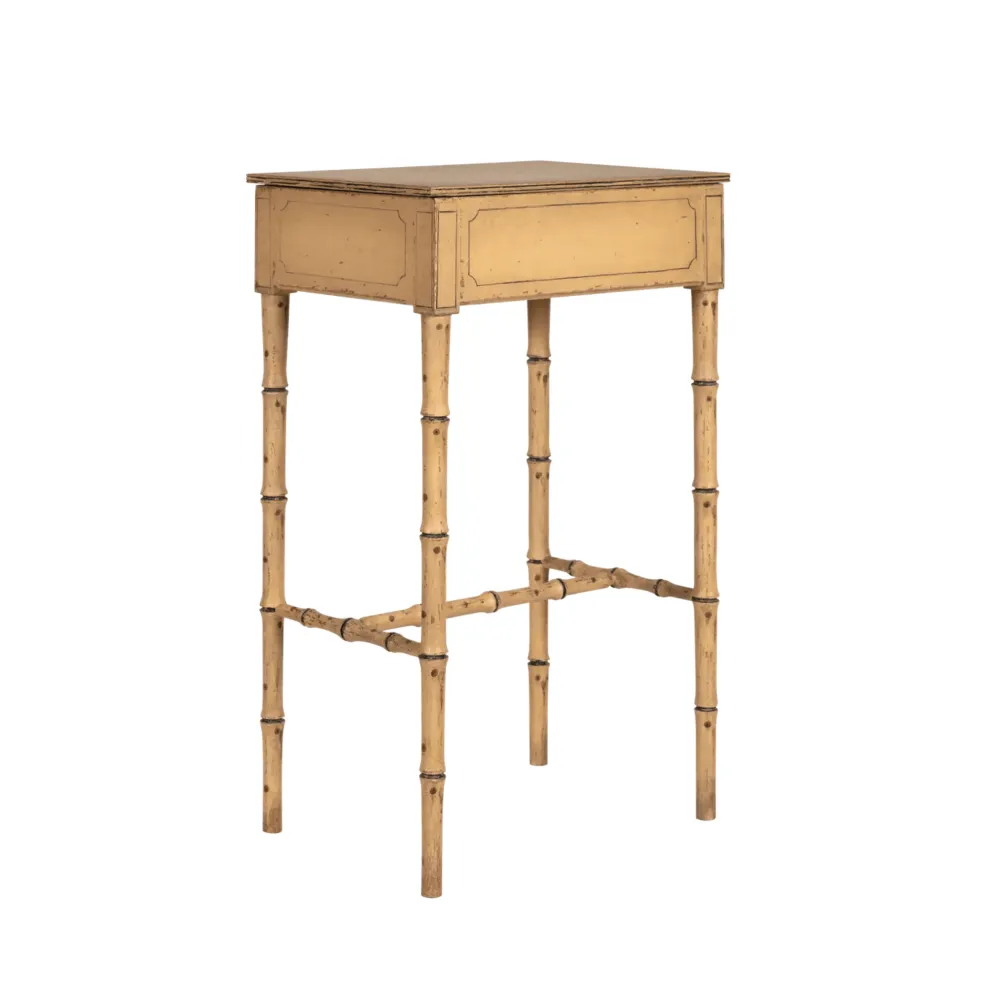 Refined Bamboo Side Table