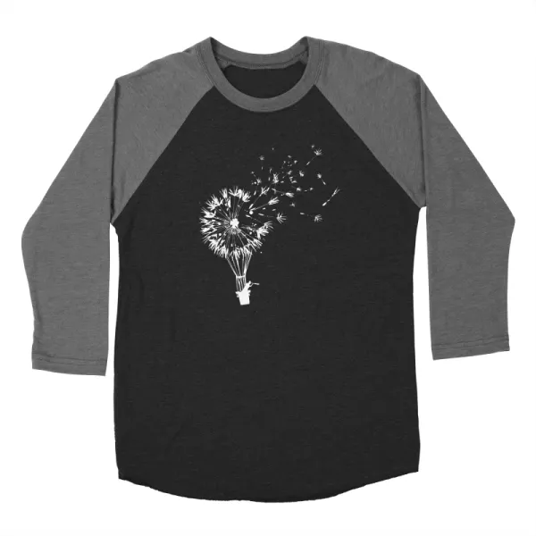 Dandelion Art Print Men's Long-Sleeve T-Shirt