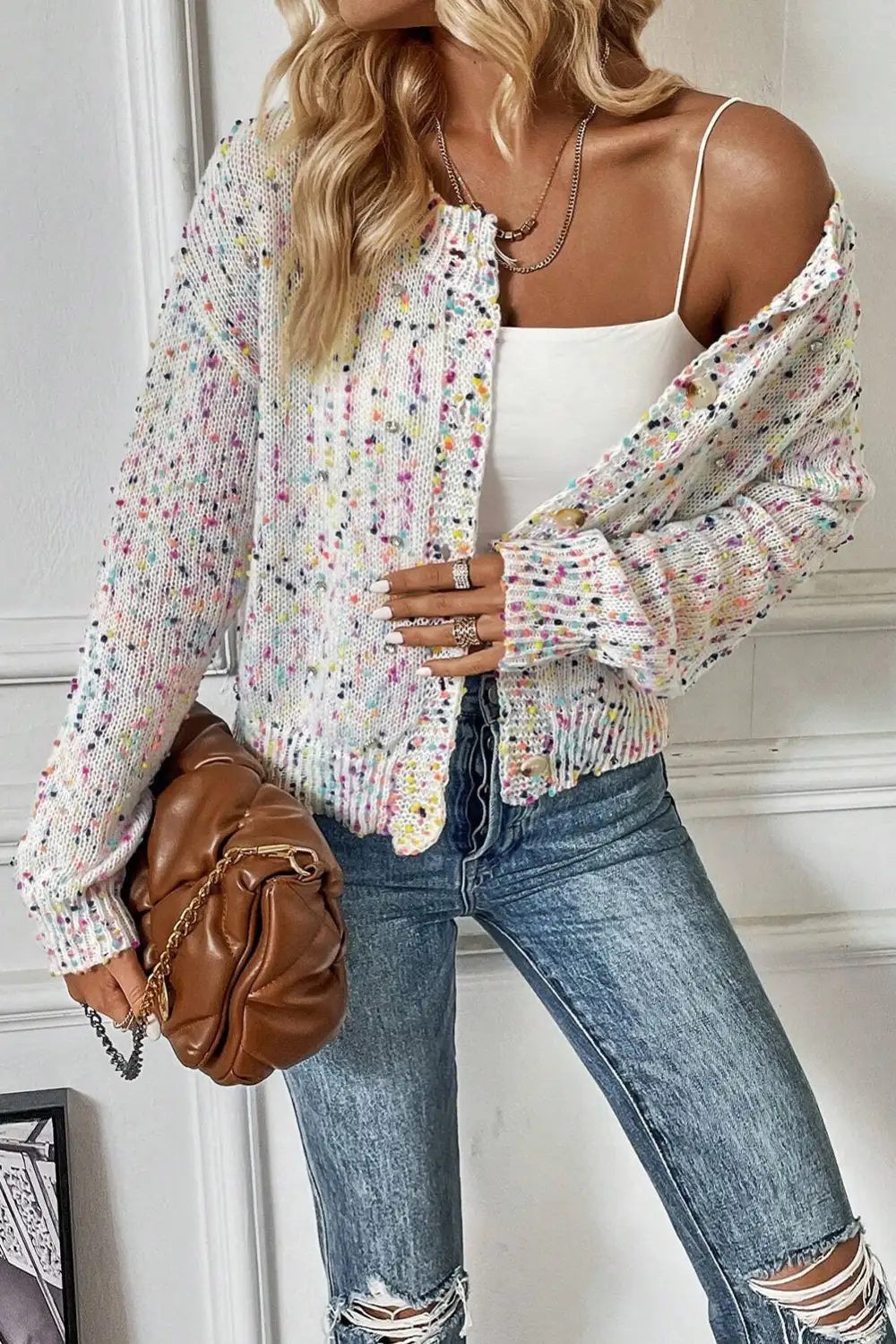 Relaxed Knit Cardigan