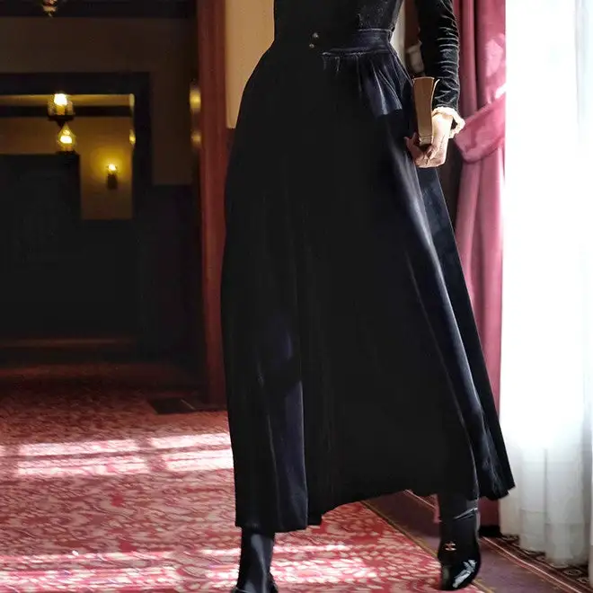 Weekend Soft Maxi Polyester Skirt