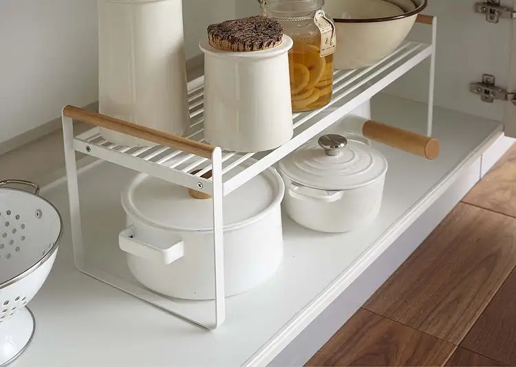 White Countertop Table Riser