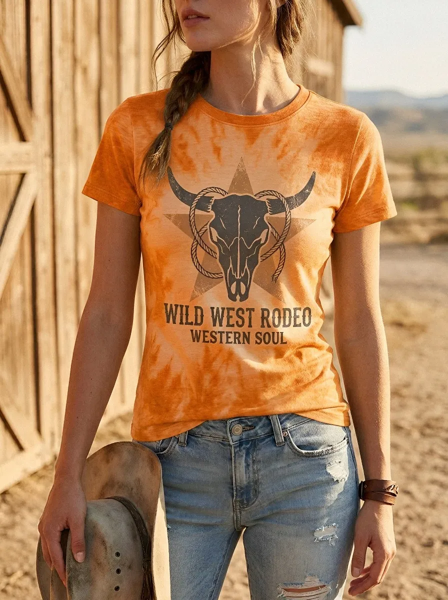 Wild West Rodeo T-Shirt Light