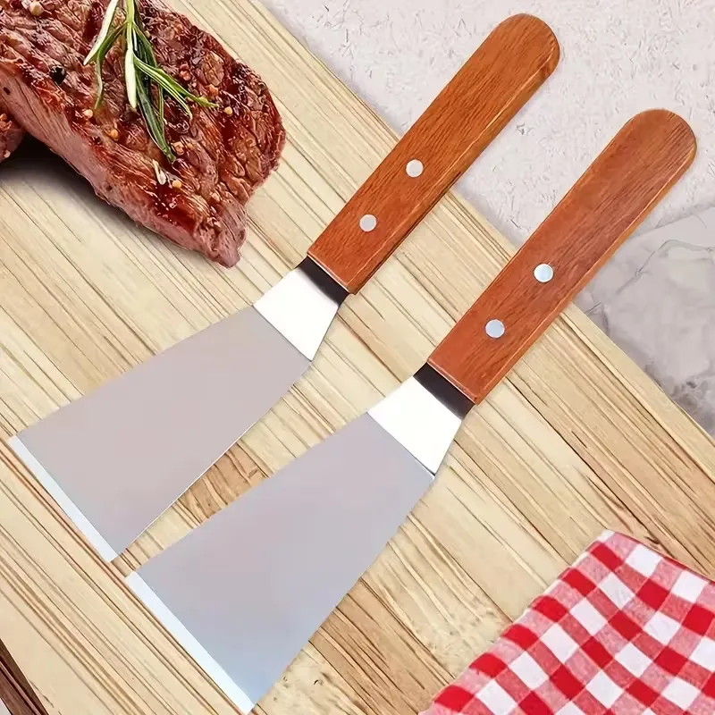 1Pc Stainless Steel Kitchen Spatula
