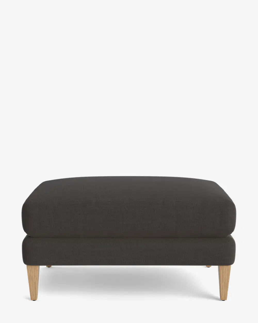Modern Oak Ottoman