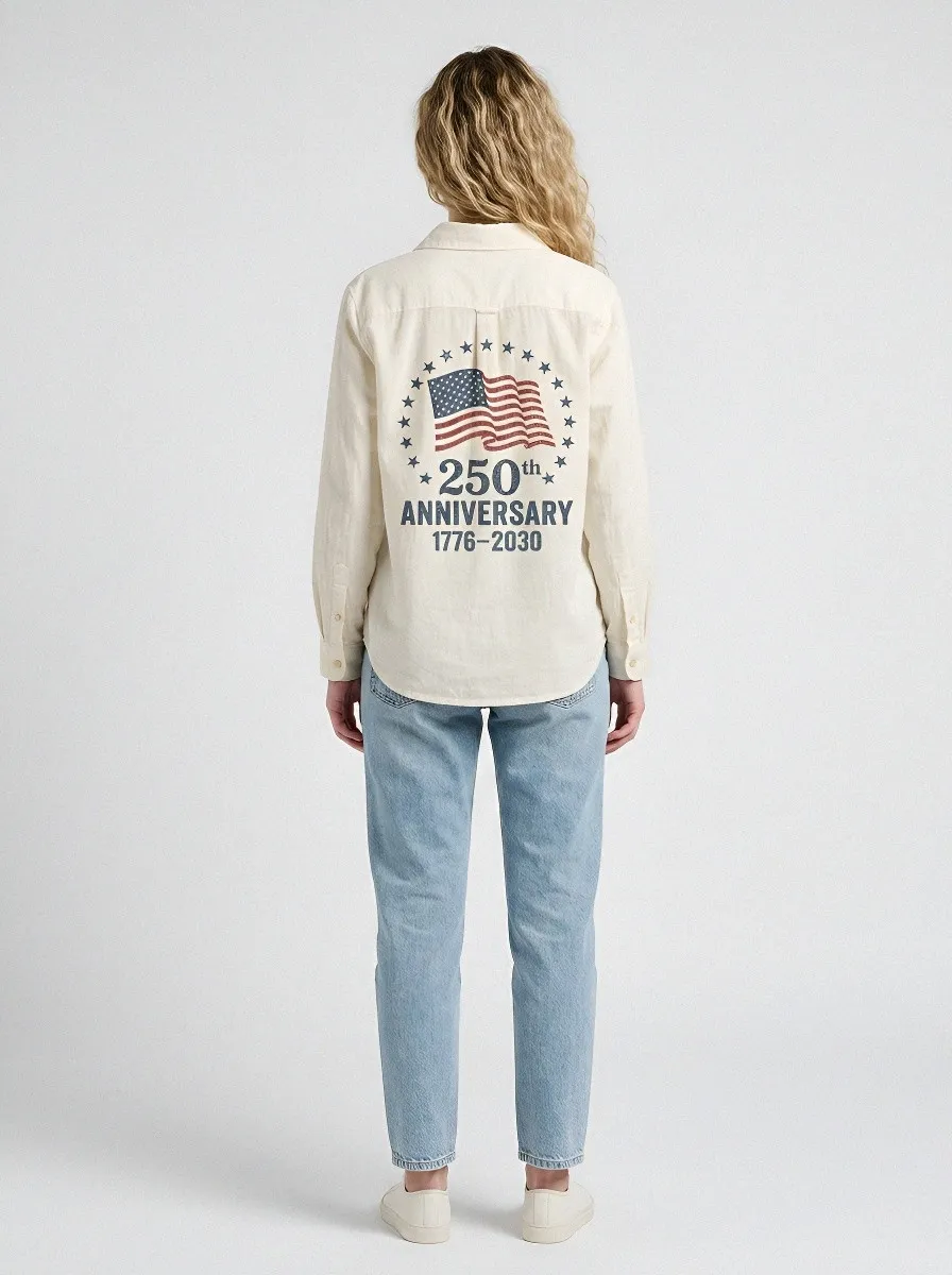 Usa Th Anniversary Casual Shirt Casual