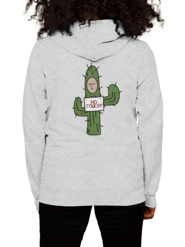 Cactus Print Casual Hoodie