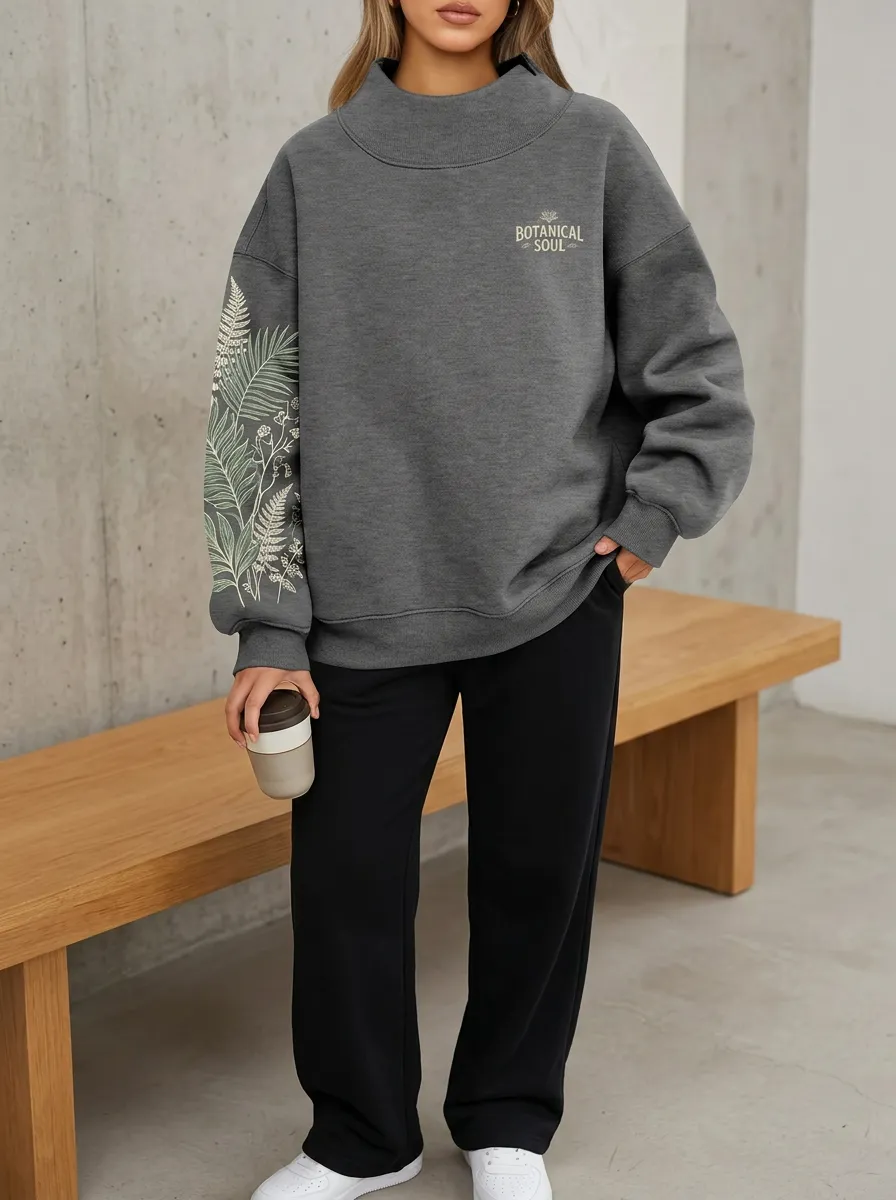 Botanical Soul Fern Sweatshirt