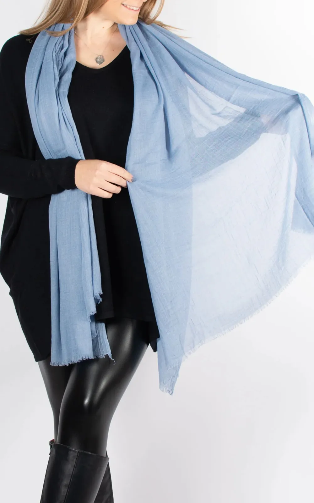Fashion Morandi Color Ladies Scarf