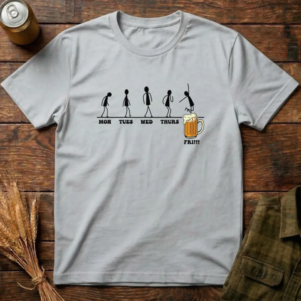 Craft-printed pure cotton T-shirt