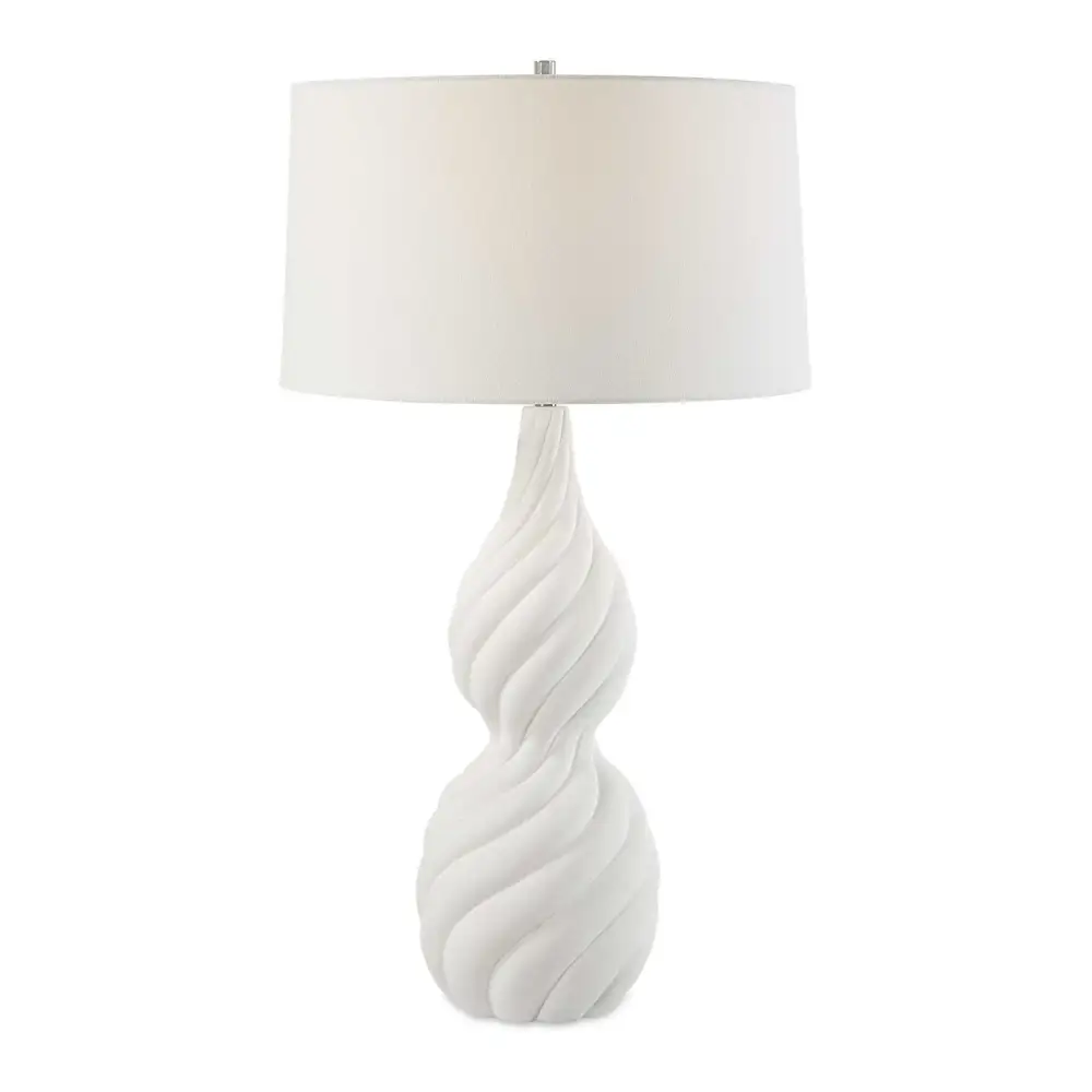 Coiled Ceramic Table Lamp