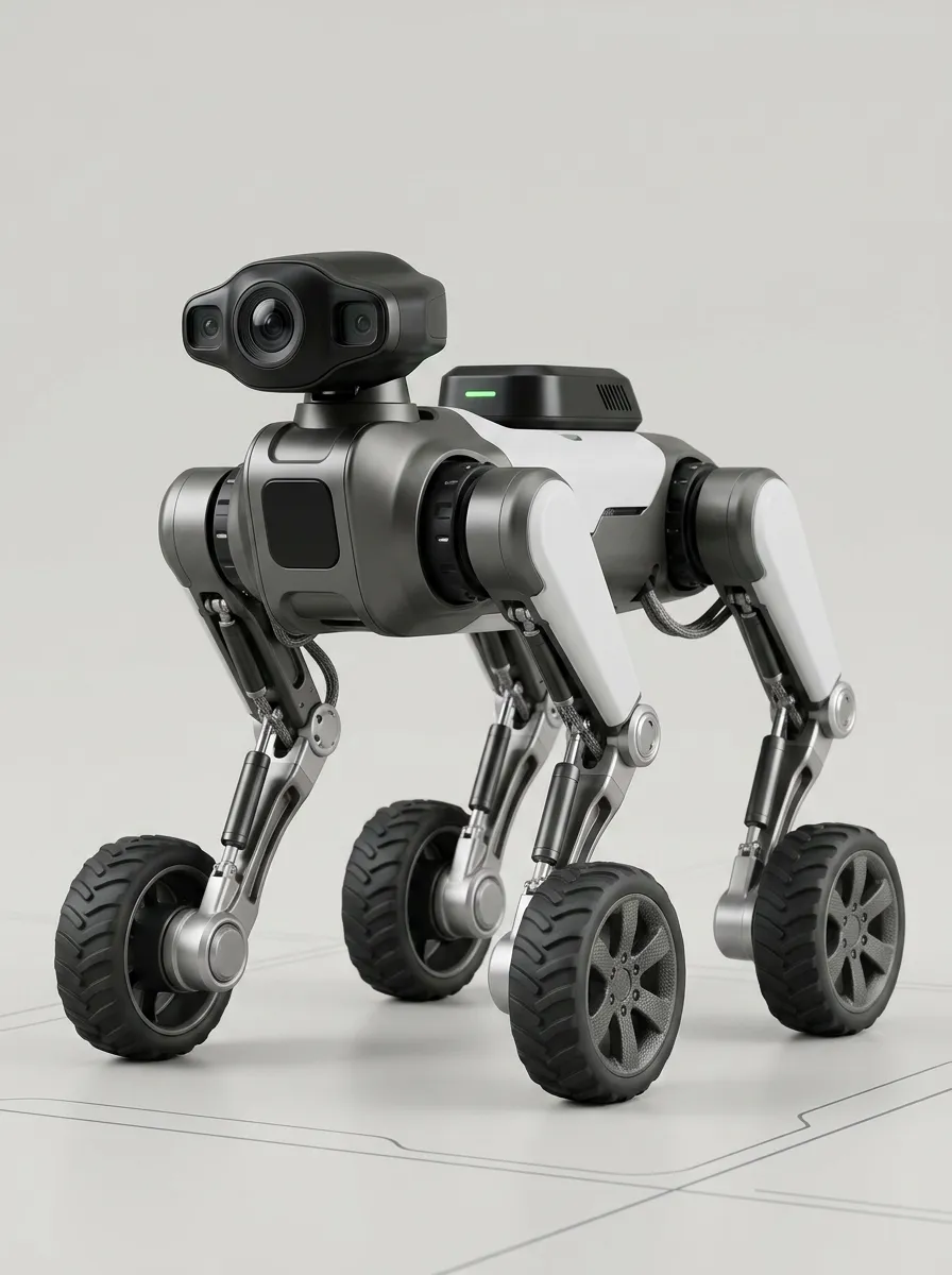 Electronic Robot Dog for Robotics Study Display