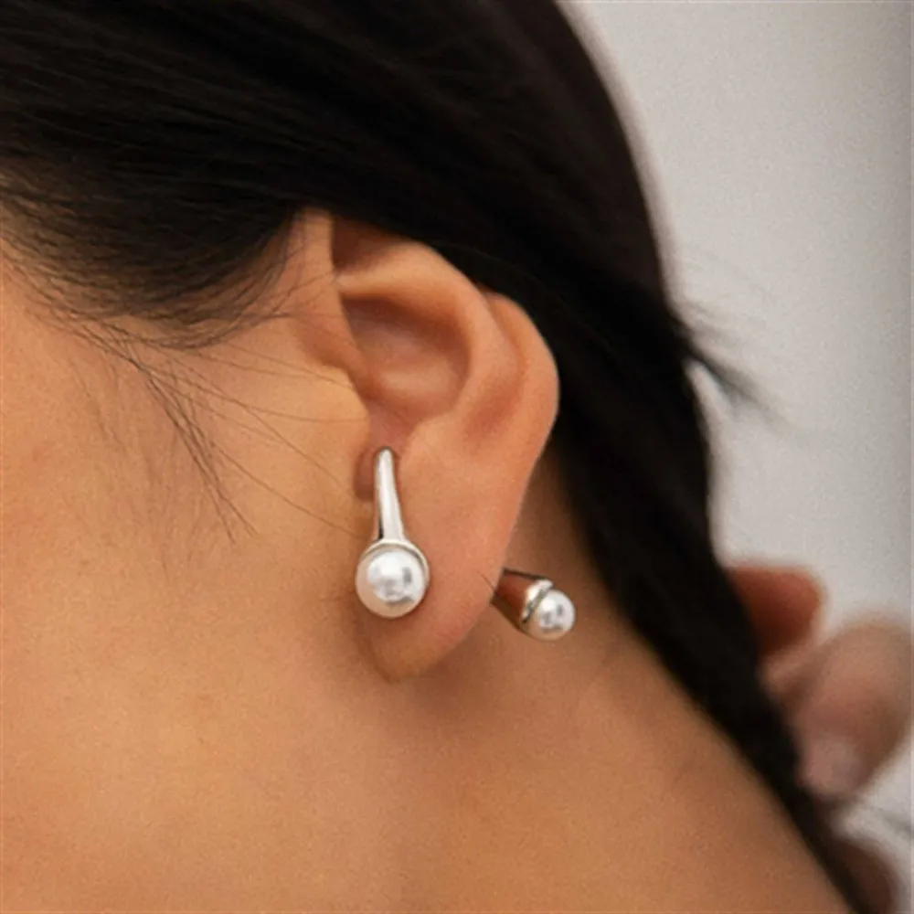 Layered Pearl Vintage Earrings