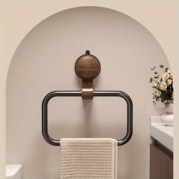 Modern Suction Towel Ring Holder