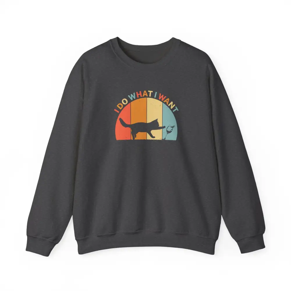 Independent Cat Graphic Crewneck Sweatshirt