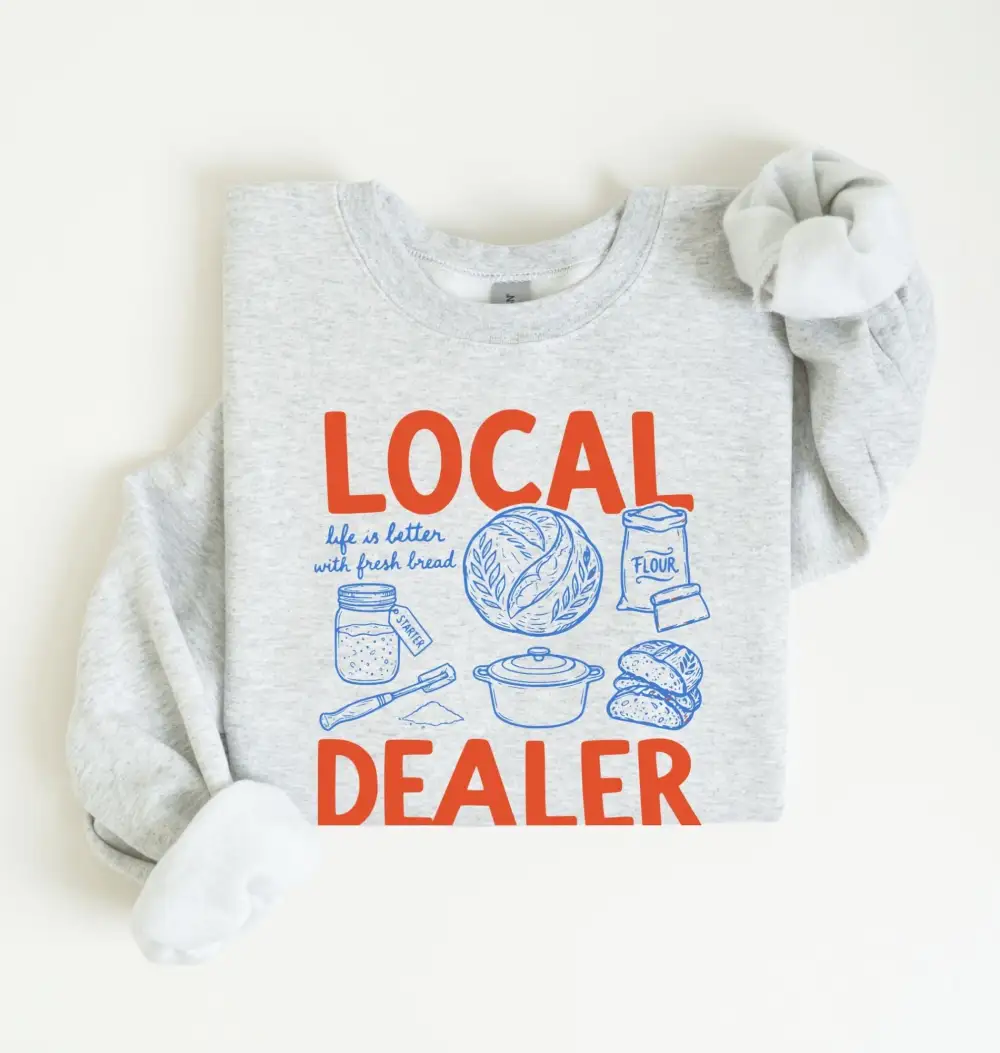 Bakery Market Crewneck Sweatshirt