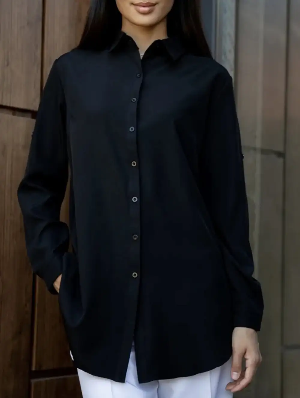 Polo Button Knit Cardigan