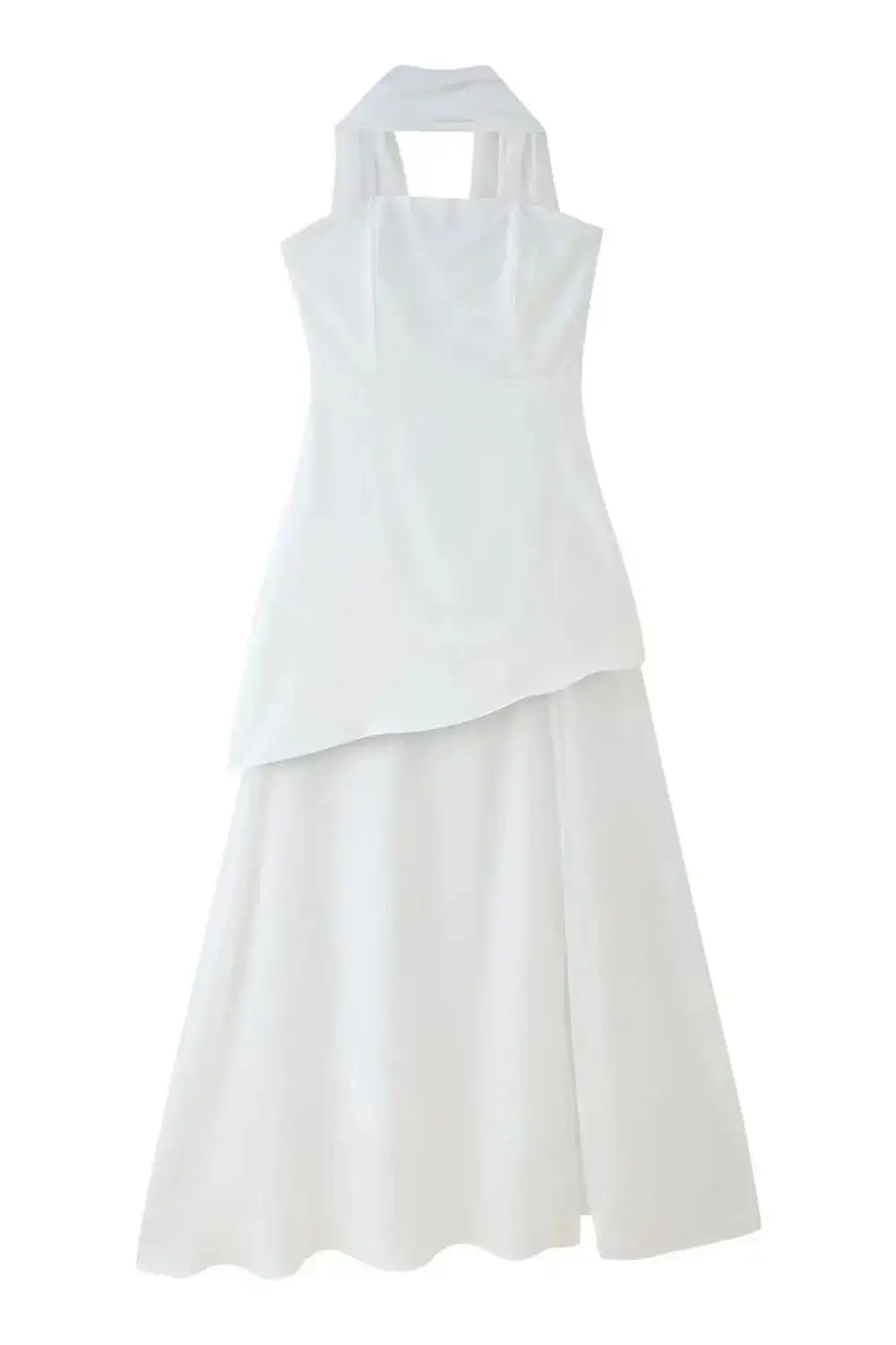 Refined Tiered Cotton Maxi Dress