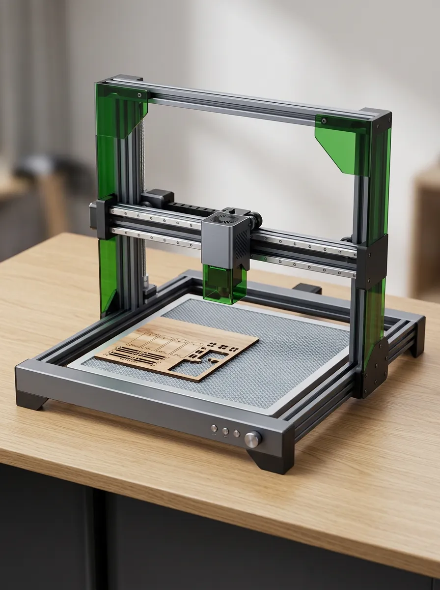 Woodworking Desktop Laser Cutting and Engraving Machine for Precision Crafting
